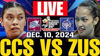 CREAMLINE VS ZUS COFFEE 🔴LIVE NOW  DECEMBER 10 2024  PVL ALL FILIPINO CONFERENCE 2024 pvllive [upl. by Mathilda798]