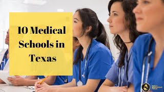 Top 10 Medical Schools in Texas 2021 [upl. by Eleanora]