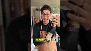 Aprende a ABRIR BOTELLAS DE VINO shorts vino [upl. by Nilerual]