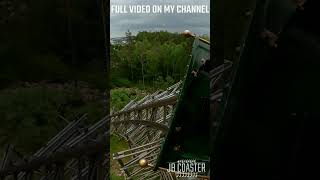 Wildfire  Best coaster in Sweden  RMC Topper Track  rollercoaster kolmården rmc [upl. by Foote]