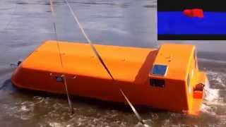 Lifeboat Righting of capsized boat [upl. by Enovaj]