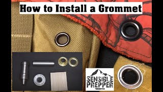 How to Install a Grommet [upl. by Naamann]