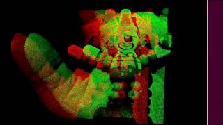 Anaglyphredgreen stereophotogrammetric 3d shape measurement of a clown and human hand [upl. by Box996]