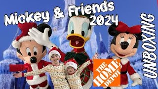 We Scored Disney’s Mickey amp Friends Animatronics from Home Depot’s 2024 Xmas Lineup 🎅🥳 Unboxingdemo [upl. by Avevoneg]