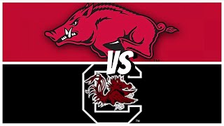 Arkansas vs South Carolina Basketball Recap [upl. by Elicec]