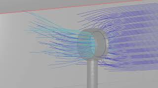 Airflow Through a Dyson Bladeless Fan [upl. by Linskey5]