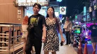 4k Beach Road Pattaya 2024 A Lot of Boom Boom Freelancers Waiting [upl. by Everara63]