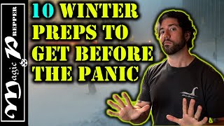 10 Things For Winter Prepping To Get Now Before The Panic [upl. by Onitsuj82]