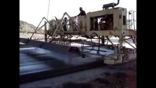 Twolift Concrete Pavement Construction in Kansas Part 13 of 14 [upl. by Sproul644]