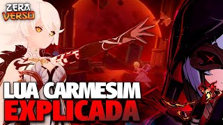 A LUA CARMESIM DE KHAENRIAH EXPLICADA  GENSHIN IMPACT [upl. by Nodroj896]