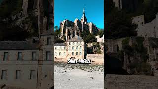 Lorigine du MontSaintMichel 😮 montsaintmichel normandie tourisme voyage voyager france [upl. by Htinek]