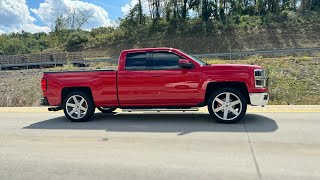 2015 Silverado Belltech 3”Drop Shackles and blocks removed [upl. by Micki]