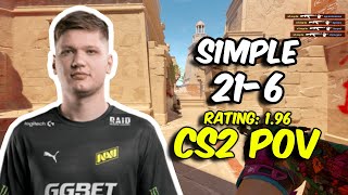 s1mple 216 vs FACEIT Ranked Anubis Oct 01 2024  CS2 POV [upl. by Liamaj324]