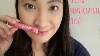 Review Mentholatum Lip Ice Sheer Color [upl. by Erbma]