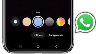 How To Get Filter On WhatsApp Video Call  Enable Filter Option On WhatsApp Video Call [upl. by Marj715]