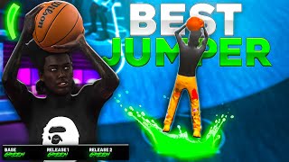 BEST SET SHOT 25 JUMPSHOT in NBA 2K22  FASTEST JUMPSHOT BASE IN 2K22  BEST JUMPSHOT FOR ALL BUILDS [upl. by Janith709]