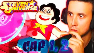 LAS GEMAS MAGICAS STEVEN UNIVERSE CAP 1 2  REACCIÓN [upl. by Cathrin]