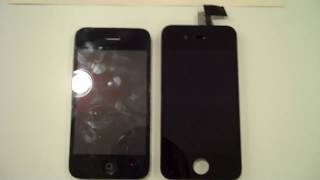 Apple iPhone 4G LCD  Digitizer Assembly [upl. by Holtorf]