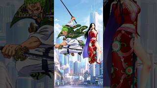 Zoro vs Warlords  whoisstrongest onepiece zoro mihawk vs viral shorts [upl. by Eesak]