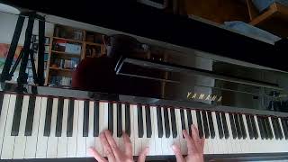 Moonglow medium stride piano solo [upl. by Barb]