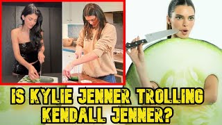 Kylie Jenner Roasts Kendall Over Viral Cucumber Fail [upl. by Trueblood]