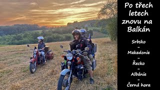 Jawou a Čézetou na ještě drsnější Balkán  Trailer  Motovýlet  Mototrip 2024 [upl. by Pazia]