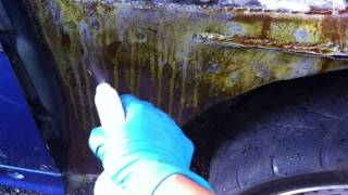 Hydrochloric Acid Rust removal [upl. by Eimot218]