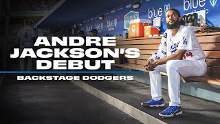 Andre Jacksons Debut  Backstage Dodgers Season 8 2021 [upl. by Monroe553]