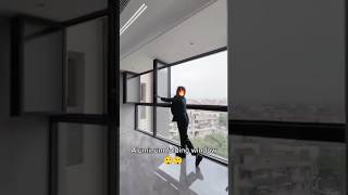 Aluminium sliding windows 🤯 best aluminium system windows interiordesign aluminium AlumiTube [upl. by Darian683]