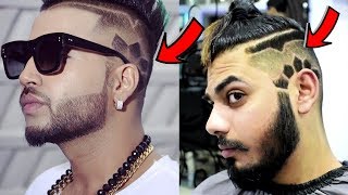 SUKHE Inspired HairStyle  Sukhe Hair Tattoo  Asad Ansari [upl. by Affra]