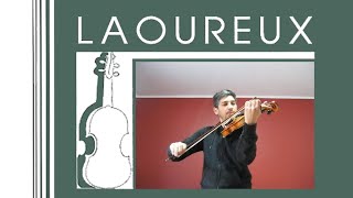 Laoureux Martelé from Middle to Point – Laoureux Allegretto – Laoureux Violin – Violin Study [upl. by Marylin654]