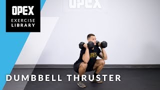 Dumbbell Thruster [upl. by Sparhawk]