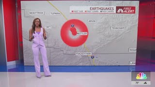 Kern County rocked by 52magnitude earthquake felt across SoCal [upl. by Ahsilat732]