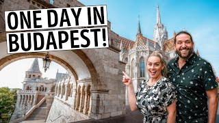 How to Spend One Day in Budapest Hungary  Travel Vlog  Top Things to Do See amp Eat [upl. by Maiocco]