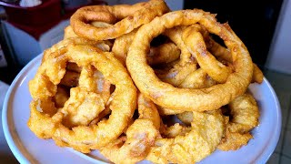 quotFunyunsquot Flavored Fried Onion Rings [upl. by Namwob]