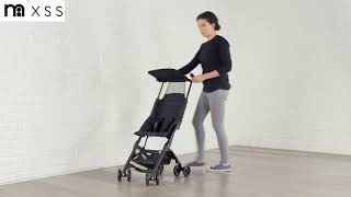 XSS Mothercare Compact Stroller Demonstration [upl. by Aenil]