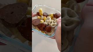 ASMR CHOCOLATE SALAD asmr chocolate trufru candysalad snackidea snacks dessert [upl. by Ennelram]