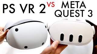 Meta Quest 3 Vs PlayStation VR 2 Comparison Review [upl. by Dusza]