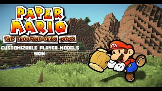 TTYD Paper Mario Teaser  Customizable Player Models Mod [upl. by Theo935]