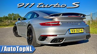 PORSCHE 9912 TURBO S 331kmh REVIEW on AUTOBAHN by AutoTopNL [upl. by Radbun394]