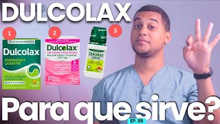 DULCOLAX PARA QUE SIRVE  3 COSAS [upl. by Erlandson959]