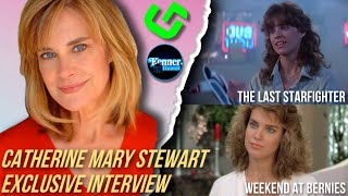 Catherine Mary Stewart Interview  The Last Starfighter Weekend At Bernies [upl. by Oberon]