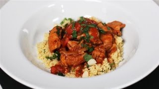 Chicken Tagine With Orange And Coriander Couscous Winter Warmers [upl. by Dranal]