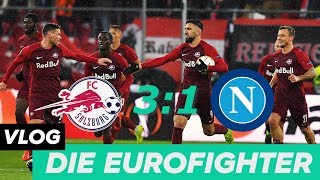 FC SALZBURG 3  1 NAPOLI RAUS MIT APPLAUS DAS WUNDER BLIEB AUS [upl. by Hizar]