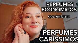 PERFUMES ECONÔMICOS que lembram PERFUMES CARÍSSIMOS [upl. by Calisa]