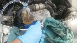 Ford Focus 16 TDCI 2011 non starting issues due to air lock fuel filter change [upl. by Brodeur633]