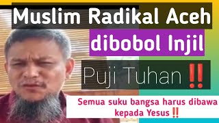 Muslim radikal Aceh murtad karena hal sederhana ini 💥 Dengar dan simak dulu baru komen‼️ [upl. by Cato837]