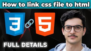 Link Your CSS File to HTML in SECONDS  How to link css file to html document [upl. by Bergin223]