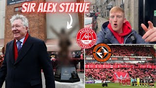 SIR ALEX FERGUSON RETURNS to ABERDEEN for STATUE UNVEILING 🙌🏻 [upl. by Ierbua]