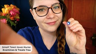 Small Town Iowa Nurse Examines amp Treats You at the Clinic 🩺 ASMR Soft Spoken Medical RP [upl. by Aliakam]